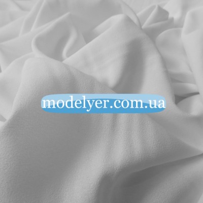 Ткань Креп шифон (белый)